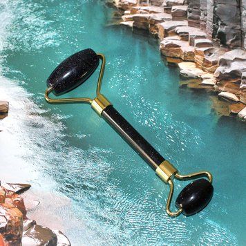 Ролик-массажер для лица Jade Roller Синий Авантюрин 1290399322 фото