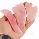 Подарунковий набір інструментів для масажу GUA SHA з Рожевого кварцу в коробочці 1349236420 фото 3