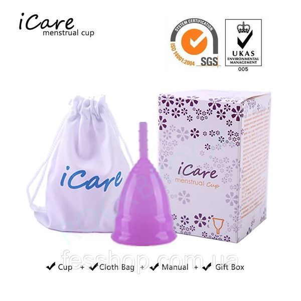 Менструальна чаша iCare розміри 1 або 2 1068767502 фото