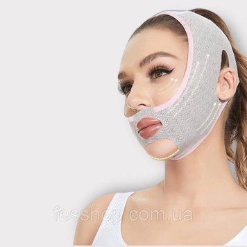 Маска-бандаж Maskini V-Face для корекції овалу обличчя 2124802416 фото