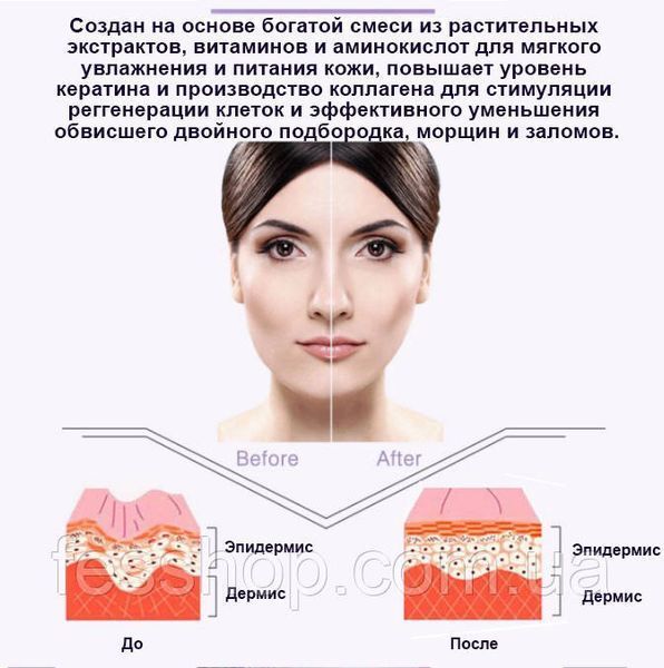 Набір ліфтинг масок ELAIMEI для корекції овалу обличчя 4 шт 1521016760 фото