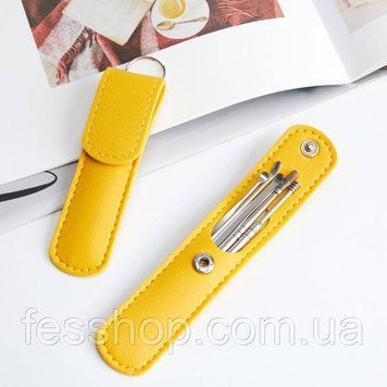 Інструмент для чищення вух Lanbena Yellow 6 шт 1537771088 фото