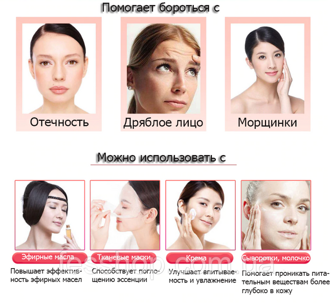 Набір гуаші JADE ROLLER ролик і скребок "крило" з Рожевого кварцу 1300339323 фото