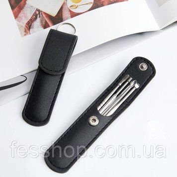 Інструмент для чищення вух Lanbena Black 6 шт 1537785293 фото